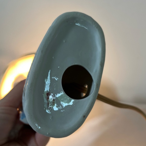 Vintage Boudoir Lamp - Figural Colonial Couple - Porcelain Occupied Japan - Picture 7 of 10